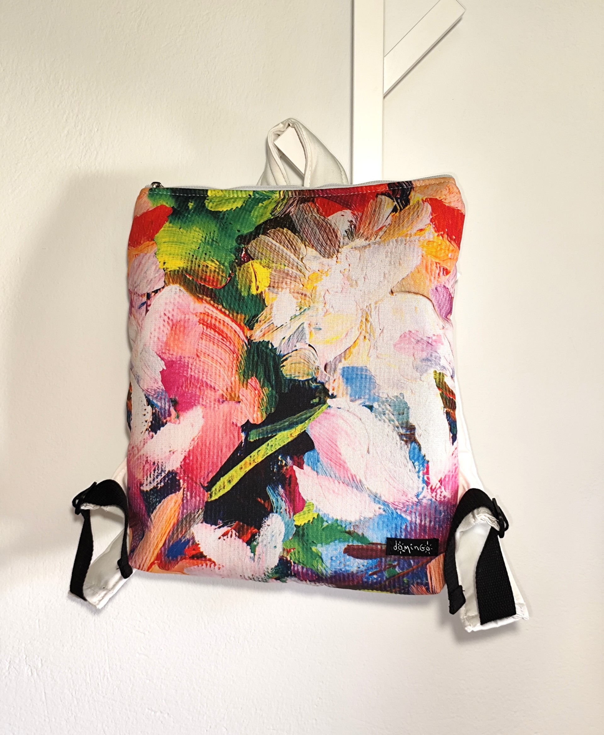 Color Splash Puffer Backpack Medium